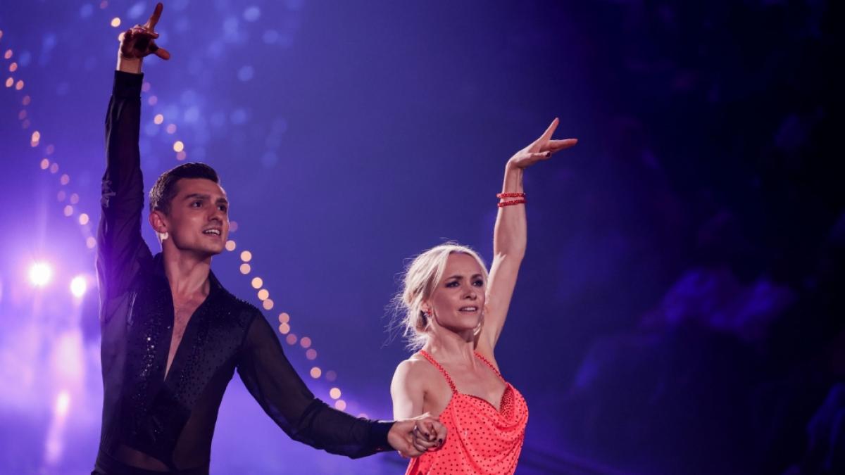 Janin Ullmann und&nbsp;Zsolt S&aacute;ndor Cseke geh&ouml;ren zu den Favoriten im "Let's Dance"-Finale. (Foto)