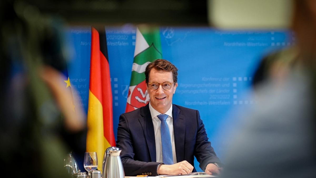 Hendrik W&uuml;st sorgte mit einer Aussage zur Impfpflicht f&uuml;r Aufregung. (Foto)
