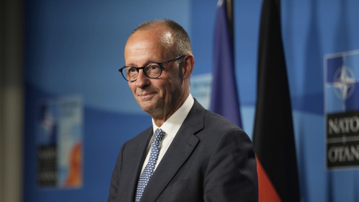 Friedrich Merz feierte sein EU-Gipfel-Deb&uuml;t und sorgte f&uuml;r Aufsehen. (Foto)