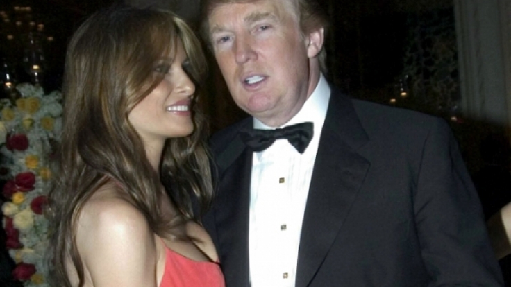 Melania und Donald Trump im Jahr ihrer Hochzeit 2005.