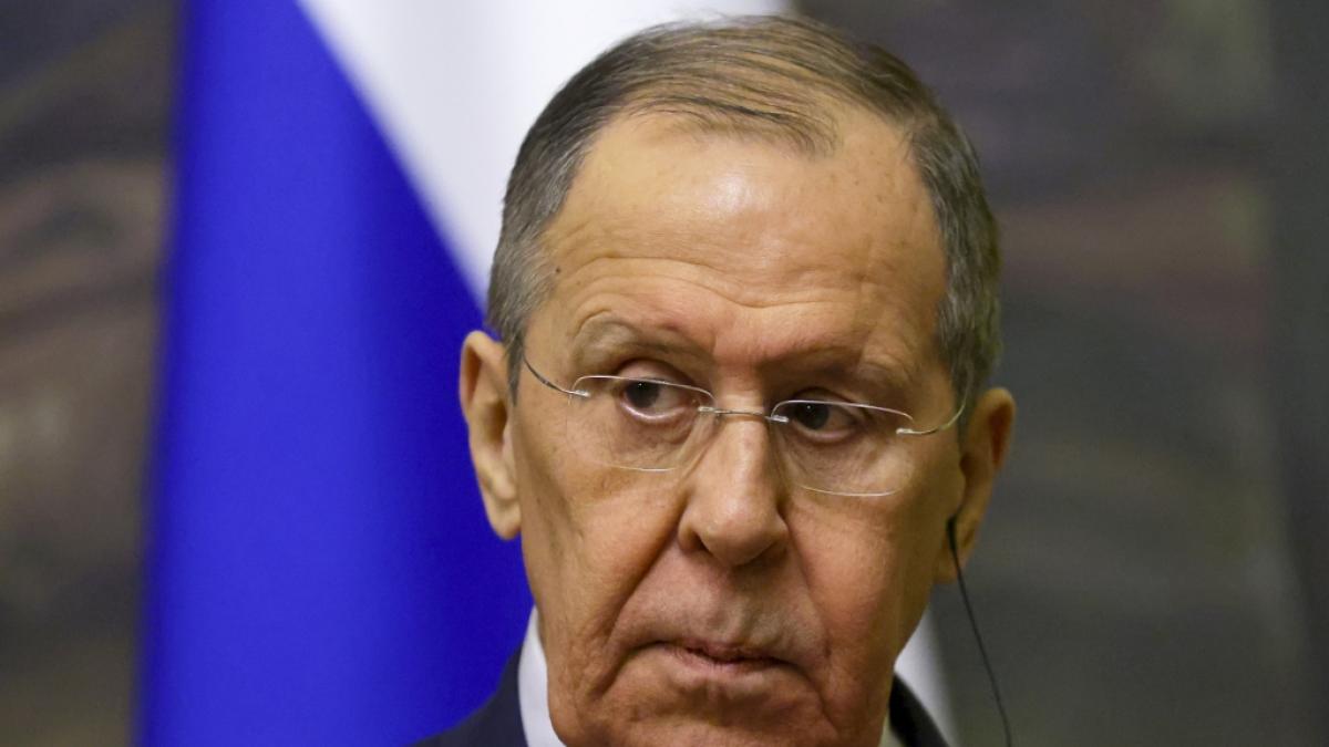 Sergej Lawrow, Russlands Au&szlig;enminister. (Foto)
