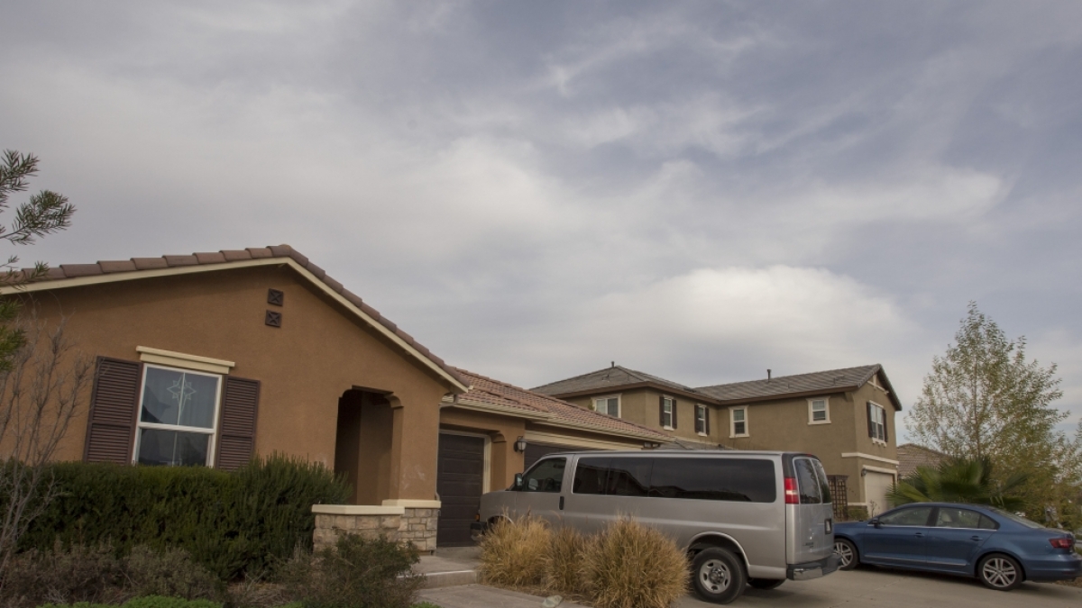 In diesem Haus in Perris im US-Bundesstaat Kalifornien wurden 13 Kinder von ihren Eltern unter grausamsten Bedingungen gequ&auml;lt. (Foto)