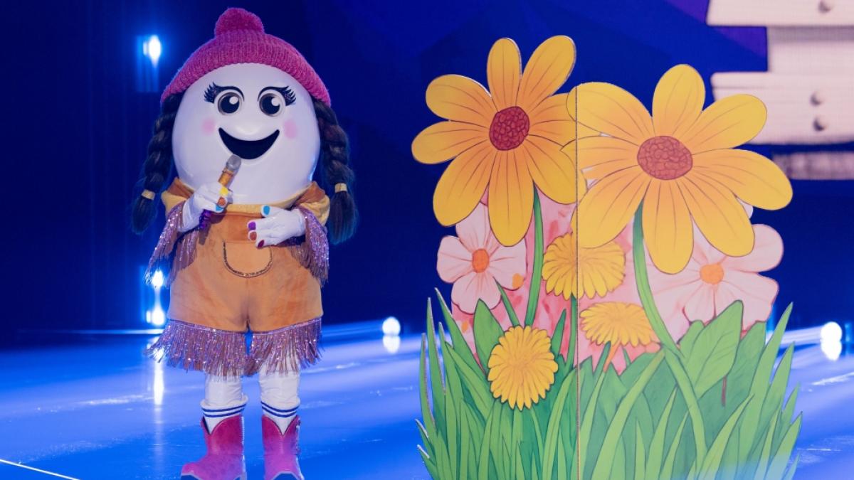 Eggi lie&szlig; die Herzen der "The Masked Singer"-Fans vom ersten Moment an dahinschmelzen - doch welcher Promi k&ouml;nnte sich hinter der Eierschale verbergen? (Foto)