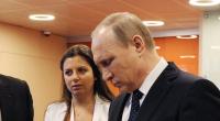 Wladimir Putin und Margarita Simonyan im Jahr 2016.