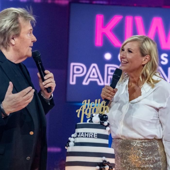 Howard Carpendale fängt Feuer - und Andrea Kiewel moderiert einfach weiter