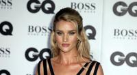 Rosie Huntington-Whiteleys transparentes Korsagenkleid verbirgt ihre Dessous nicht.