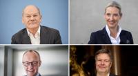 Olaf Scholz, Friedrich Merz, Alice Weidel und Robert Habeck werden bei RTL aufeinander treffen.