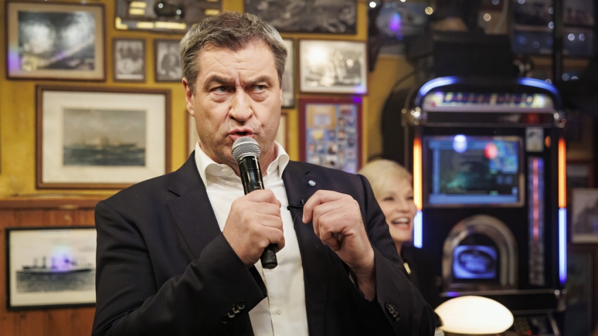 Markus S&ouml;der sang bei "Inas Nacht" (Foto)