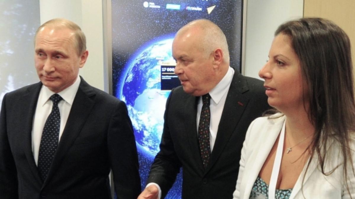 Margarita Simonjan glaubt an eine Teilung der Ukraine. (Foto)