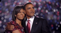 US-Präsident Barack Obama und seine Frau Michelle.