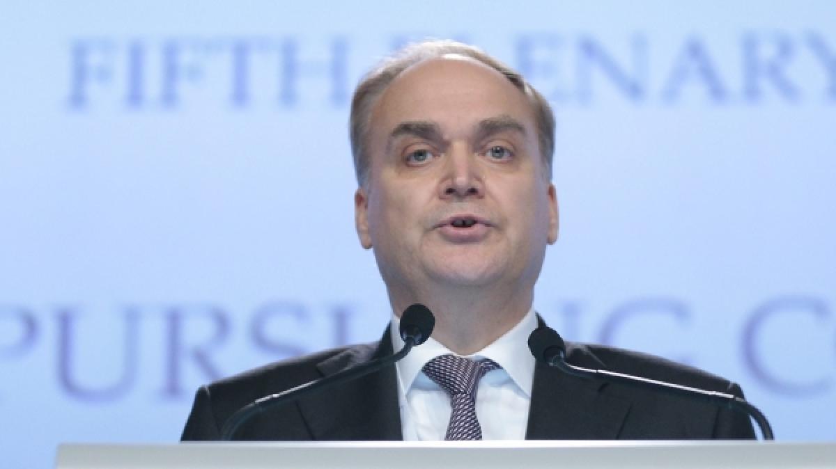 Putin-Botschafter Anatoli Antonow macht mit einer neuen Aussage sprachlos. (Foto)
