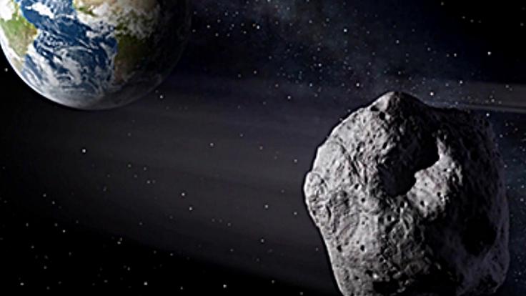 Ein riesiger Asteroid ist auf dem Weg Richtung Erde (Symbolbild).
