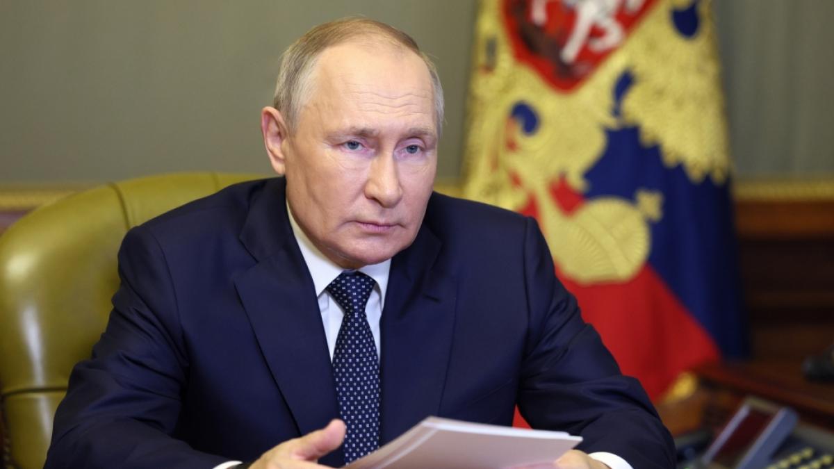 Wladimir Putin befinde sich laut dem britischen Geheimdienstchef&nbsp;Jeremy Fleming in doppelter Not. (Foto)