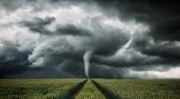 Ein Tornado fegte durch Burghausen in Bayern.