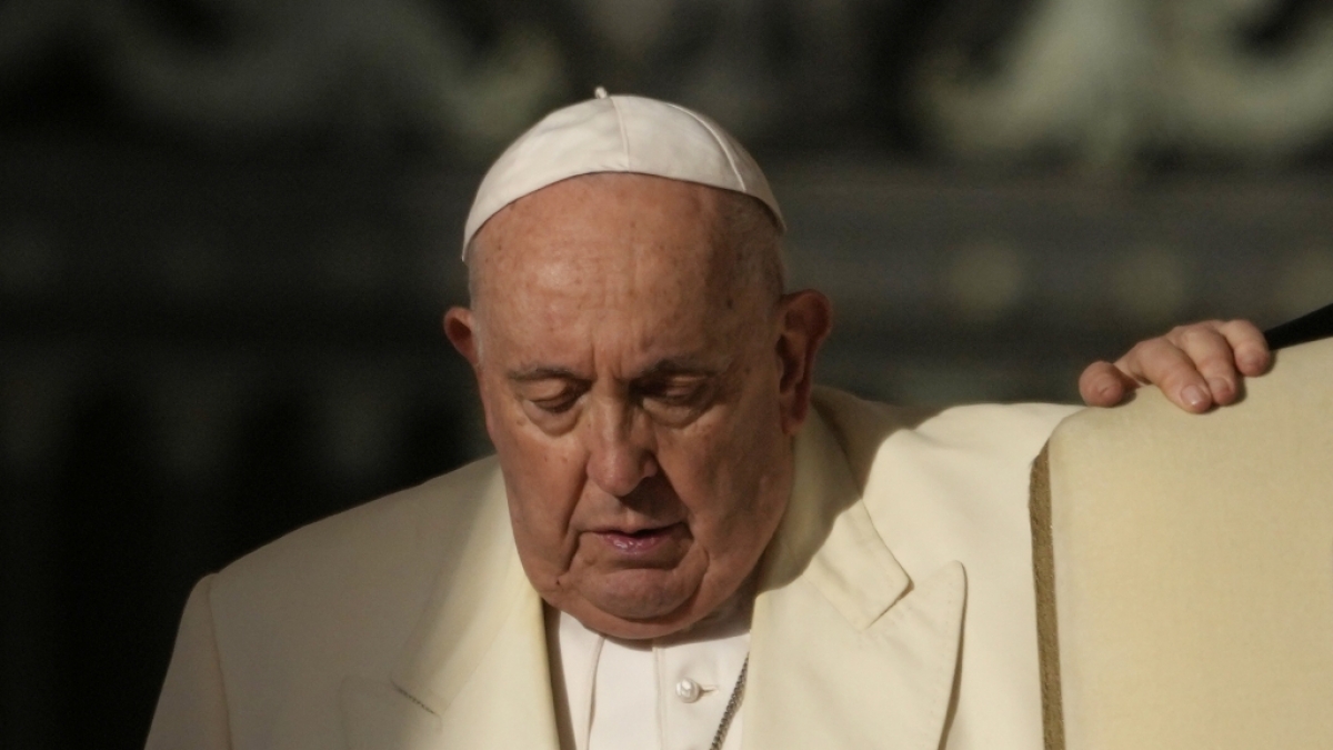 Um Papst Franziskus' Gesundheit soll es schlecht stehen. (Foto)