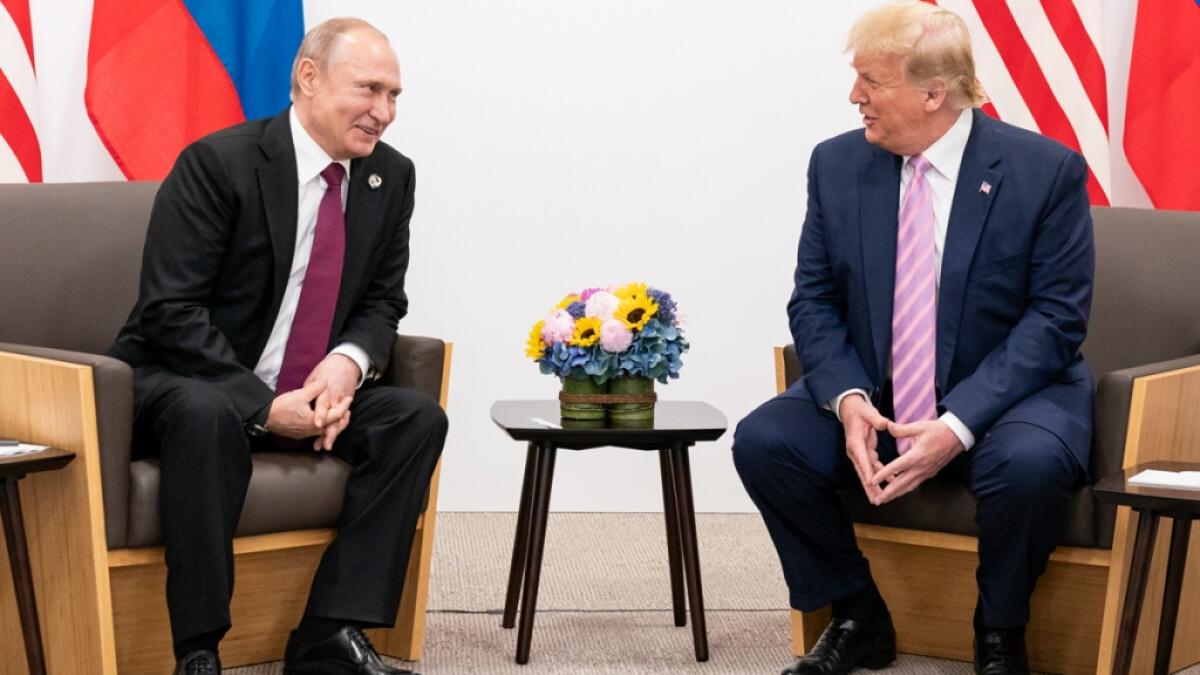 Gespr&auml;chspartner auf Augenh&ouml;he? Wladimir Putin soll in Wahrheit eine komplett anderer Meinung von Donald Trump haben. (Foto)