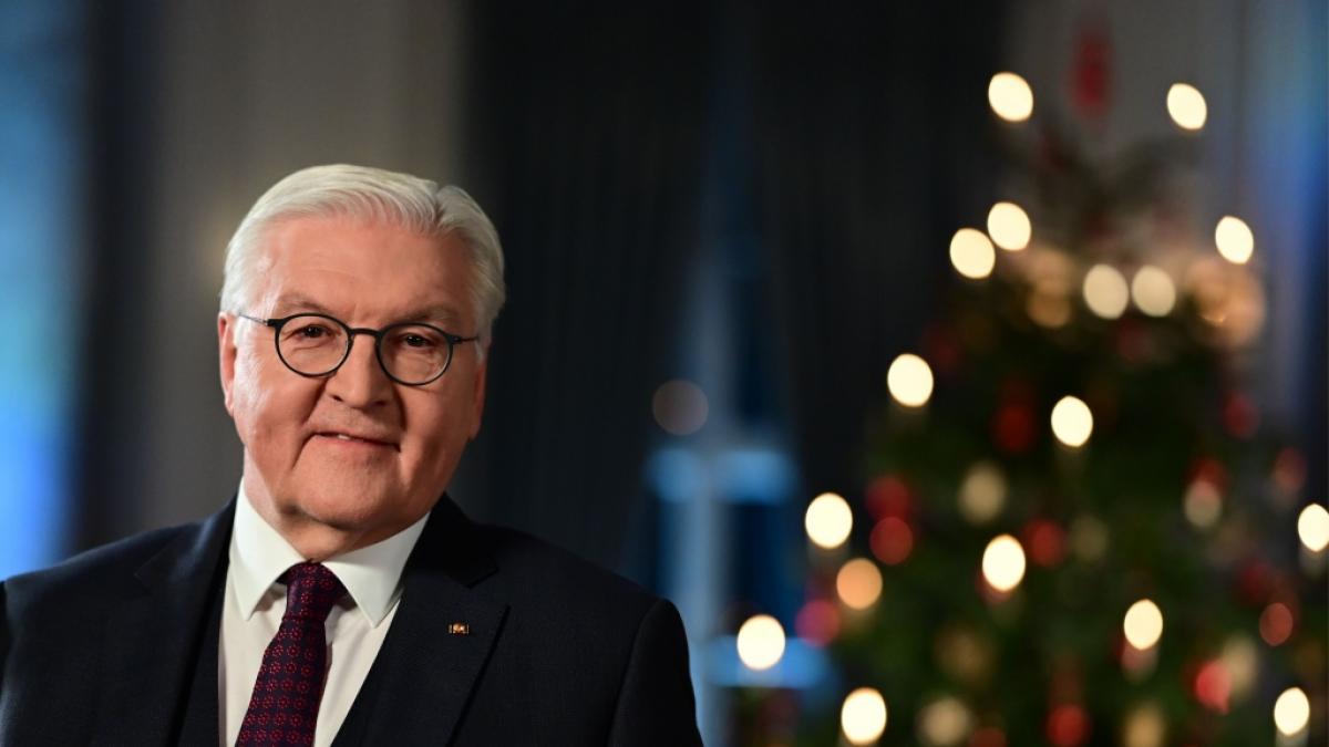 Frank-Walter Steinmeier verbreitet in Weihnachtsansprache trotz Krisen Optimismus. (Foto)