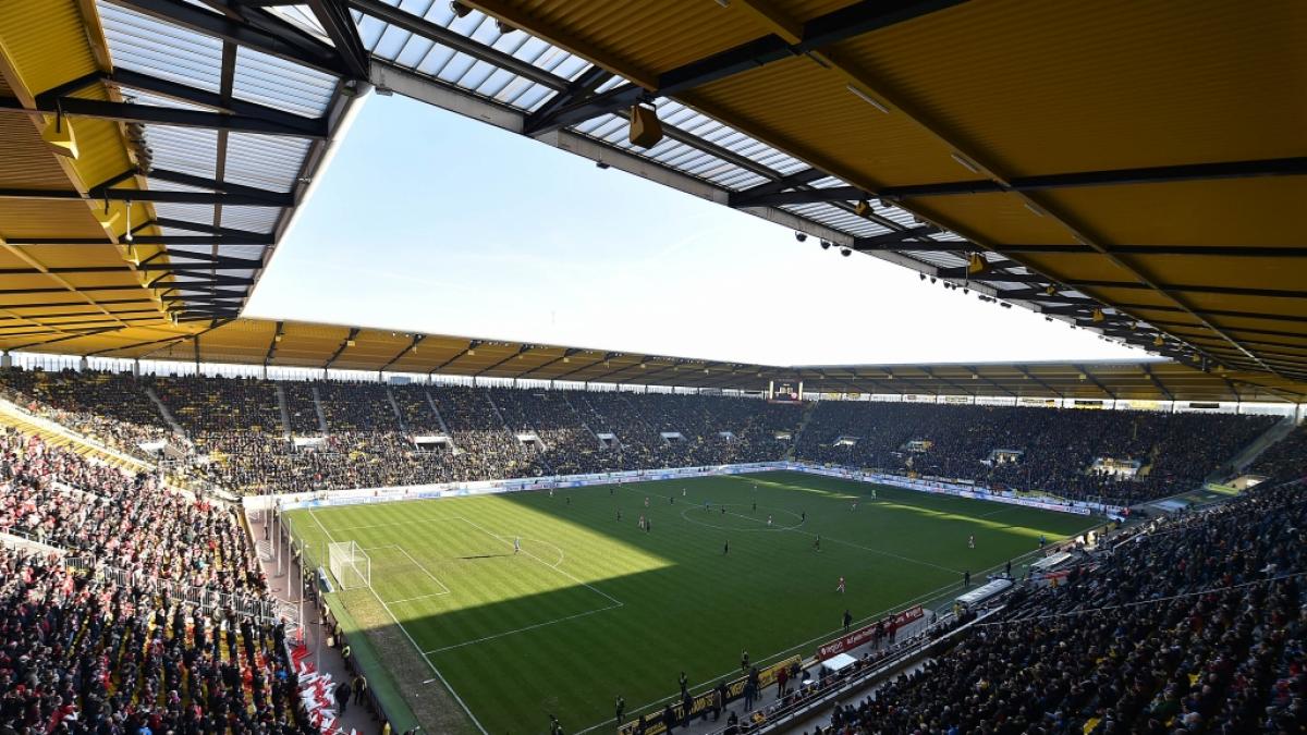 Das Tivoli Stadion von Alemannia Aachen. (Foto)