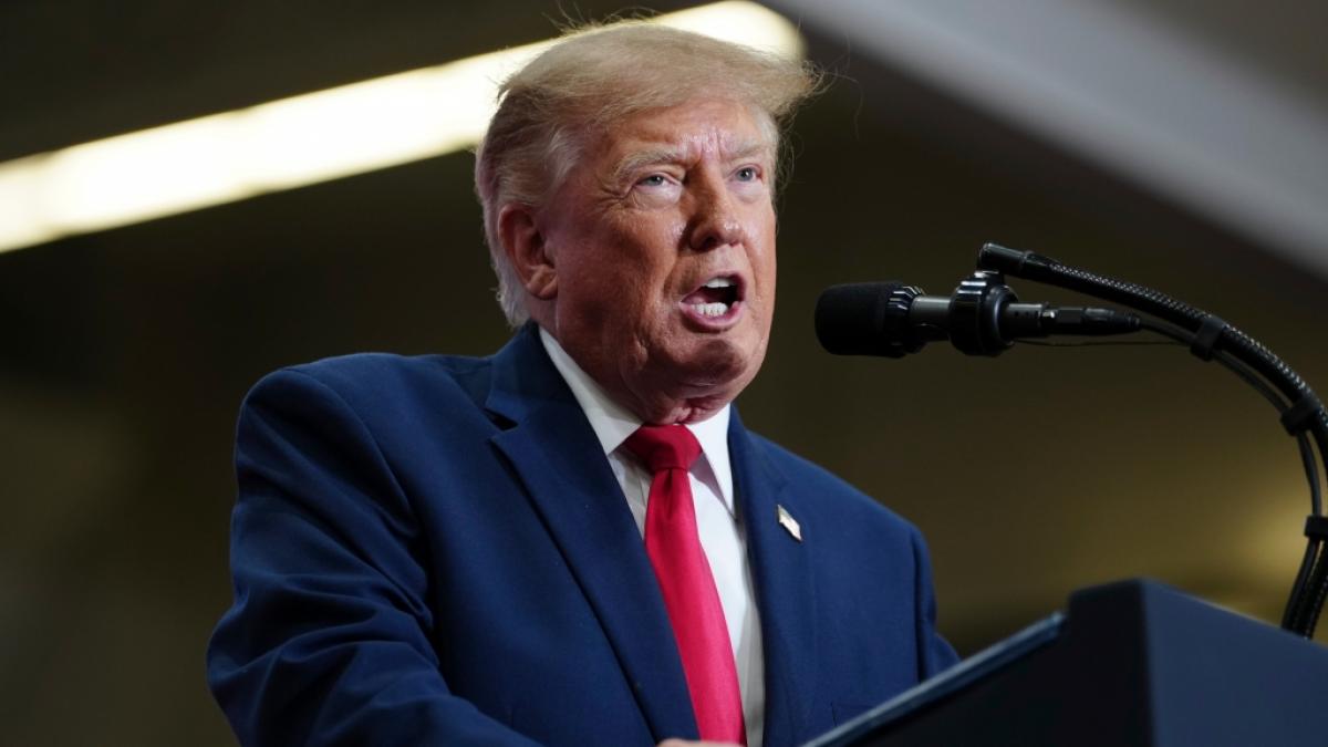 Donald Trump redet ohne Ende: Larry Kudlow unterbricht US-Pr&auml;sident bei Fox News. (Foto)