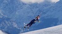 Ein heftiger Sturz von US-Ski-Star Lindsey Vonn hat die Abfahrt der Ski-alpin-Damen bei den Olympischen Winterspielen überschattet.