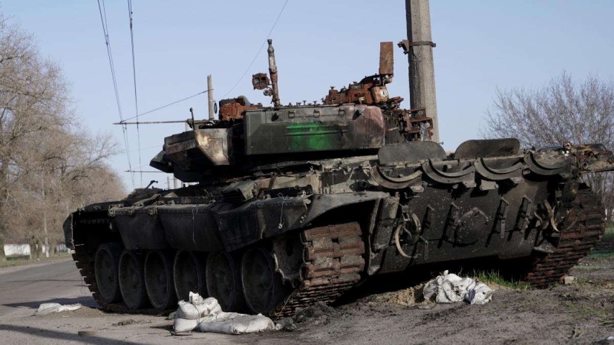 Immer wieder wird &uuml;ber zerst&ouml;rte russische Panzer berichtet. (Foto)
