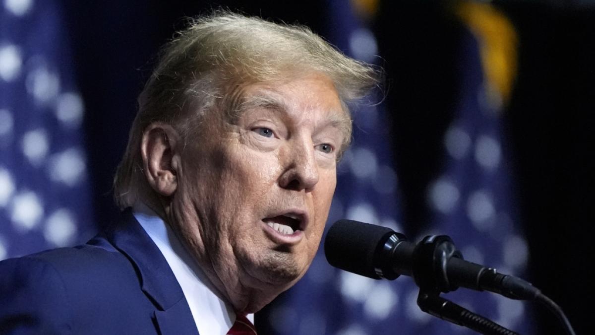 Der Betrugsprozess gegen ihn macht Donald Trump schwer zu schaffen. (Foto)