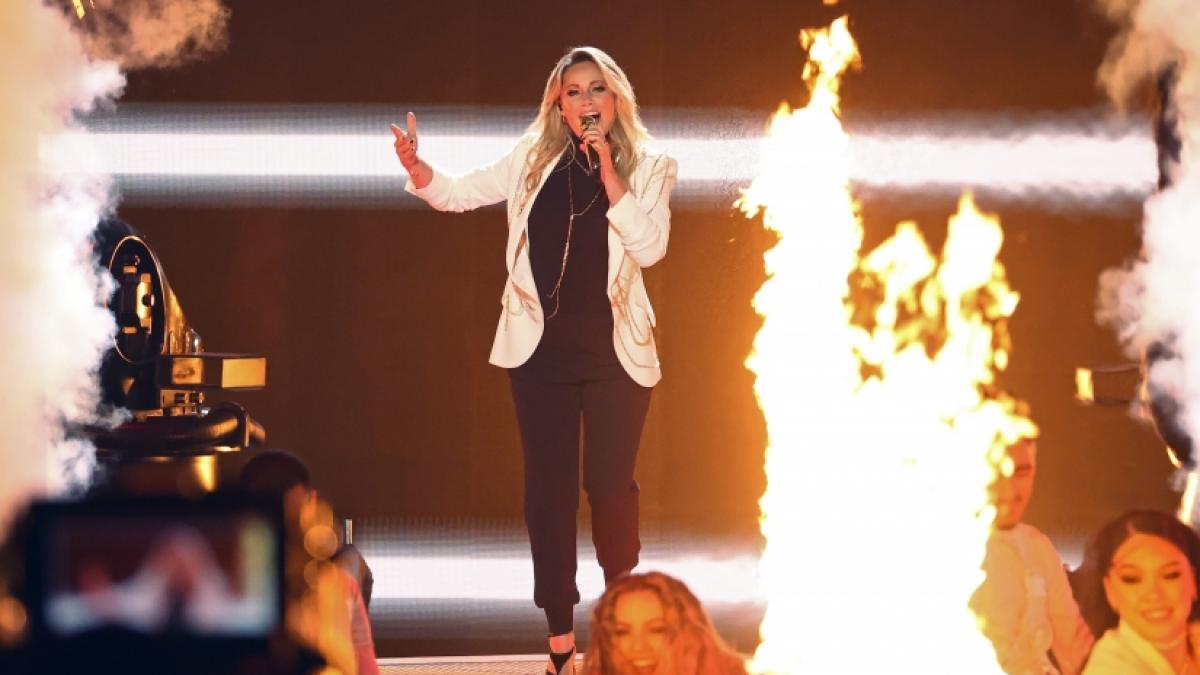 Helene Fischer bei "Wetten, dass..?". (Foto)