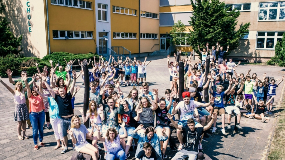 Die Sch&uuml;ler der Albert-Schweitzer-Ganztagsschule in Aschersleben haben die Hauptrolle in "Unsere Schule". (Foto)