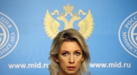 Marija Sacharow, Sprecherin des russischen Außenministeriums, warnt vor einer nuklearen Eskalation.