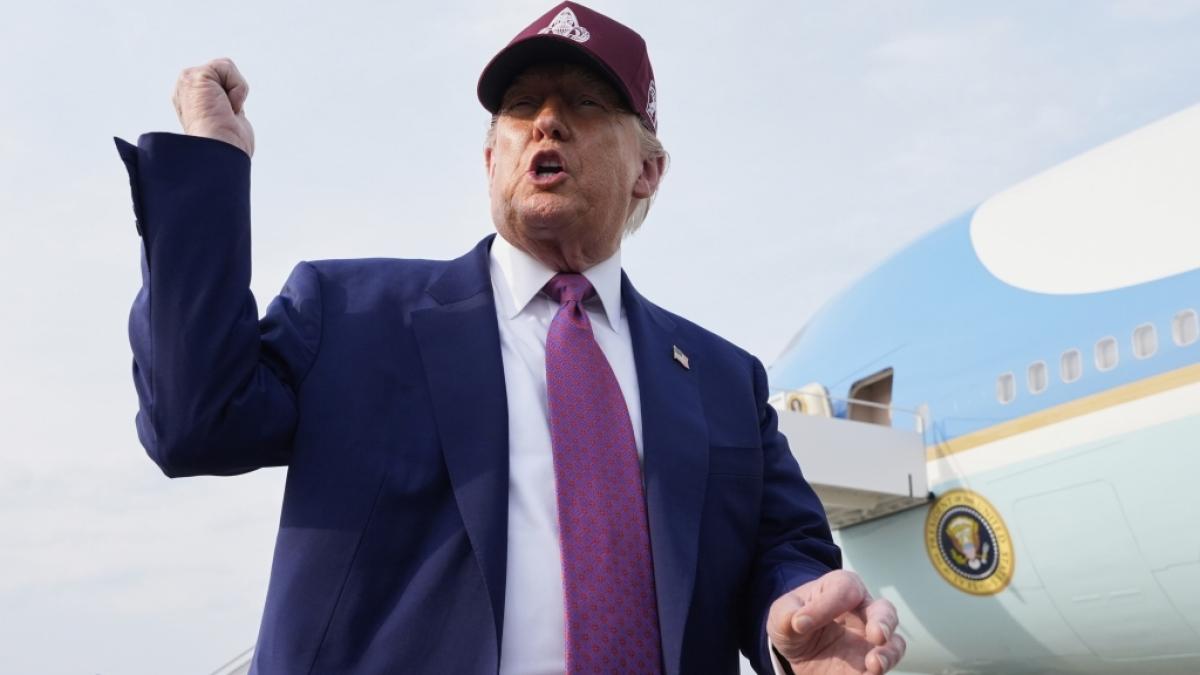 Donald Trump k&ouml;nnte eine Blamage bei "seiner" Milit&auml;rparade drohen. (Foto)