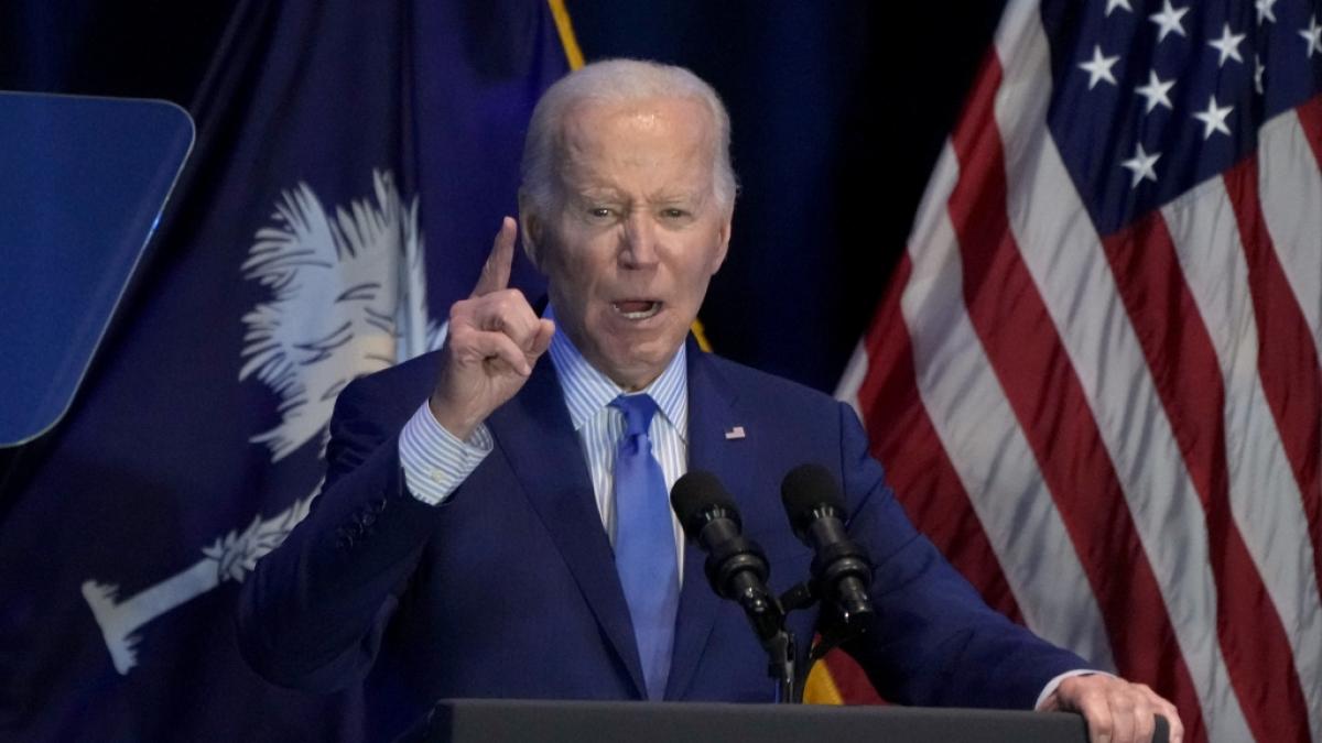 Joe Biden hatte M&uuml;he, einen gerade Satz zu formulieren. (Foto)