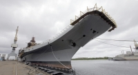 Das russische Kriegsschiff Admiral Gorschkow wurde im Mittelmeer gesichtet.