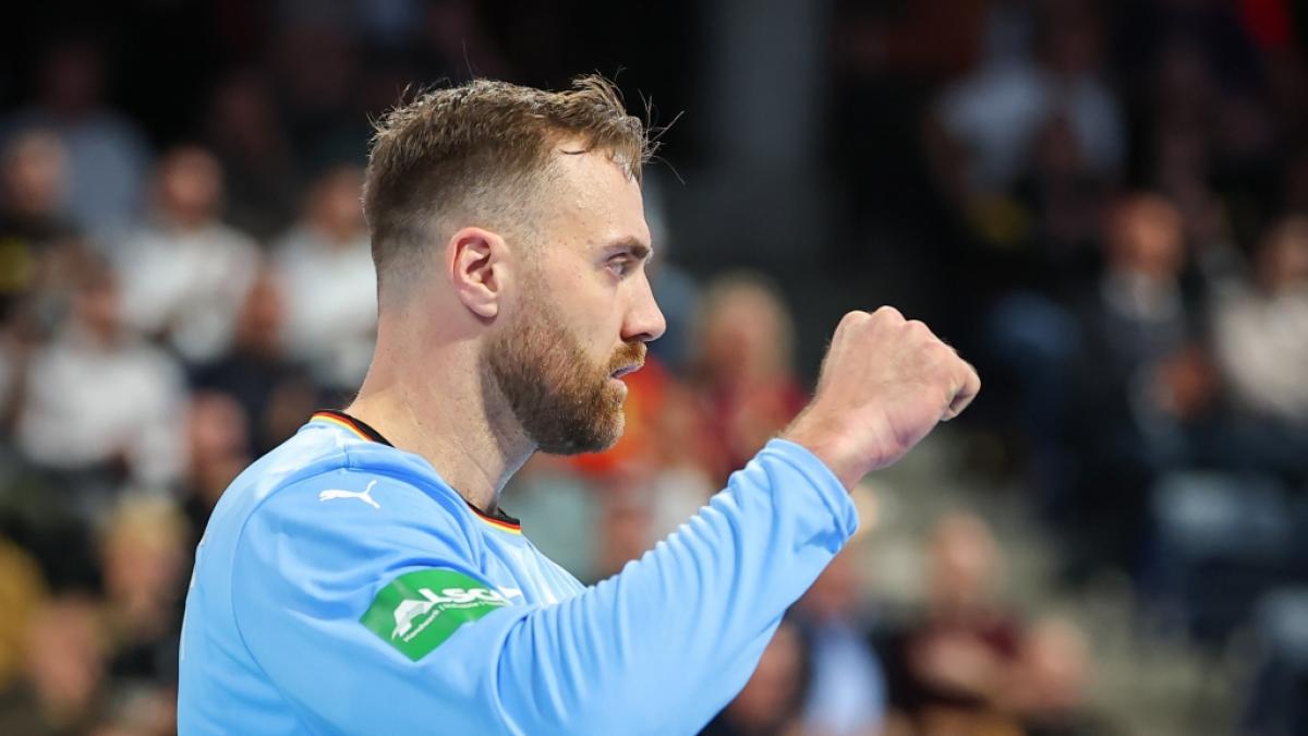 Andreas Wolff steht f&uuml;r die Handballnationalmannschaft im Tor. (Foto)