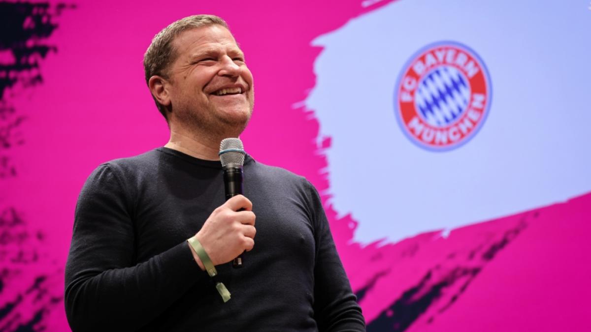 Max Eberl, Sportvorstand Bayern M&uuml;nchen, m&ouml;chte noch nicht vom "Titel dahoam" sprechen - ein Traum-Finale w&auml;re es aber (Foto)