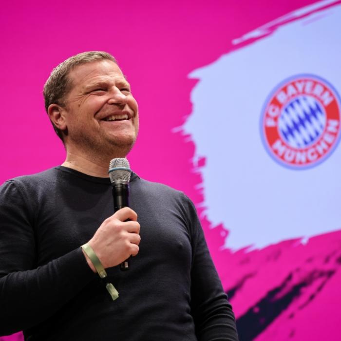Bayern-Vorstand MAx Eberl ruft 