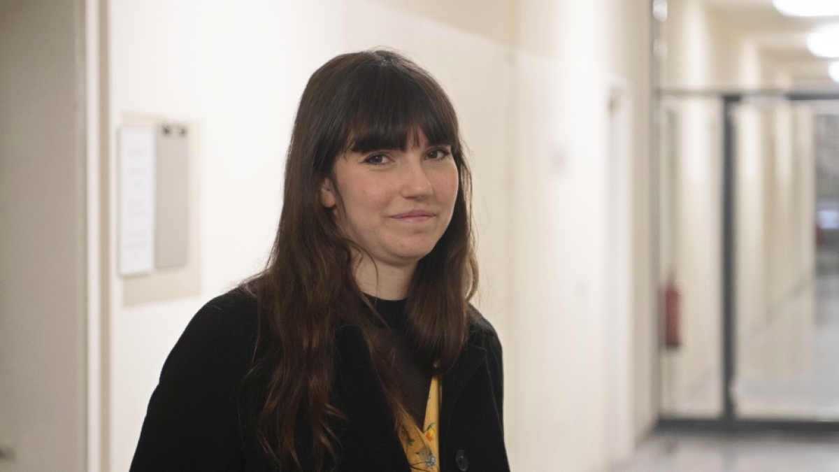 Carla Hinrichs, Sprecherin der "Letzten Generation", fordert h&auml;rtere Ma&szlig;nahmen gegen den Klimawandel. (Foto)