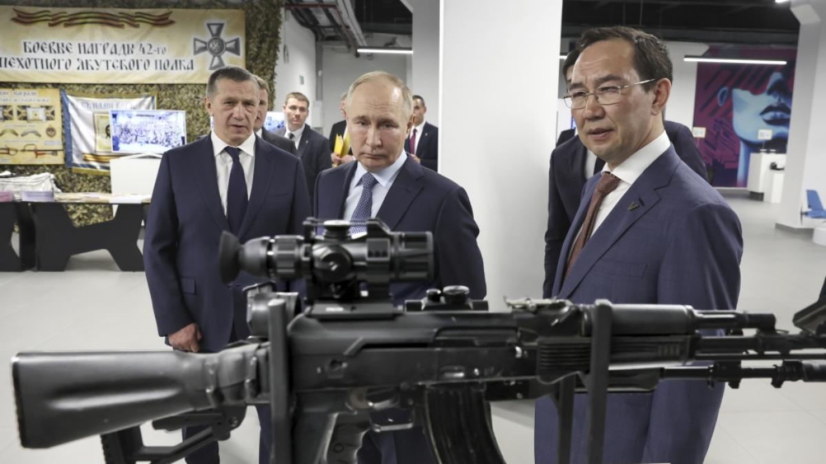 Vor seiner Reise nach Nordkorea besuchte Wladimir Putin die Republik Sacha. (Foto)