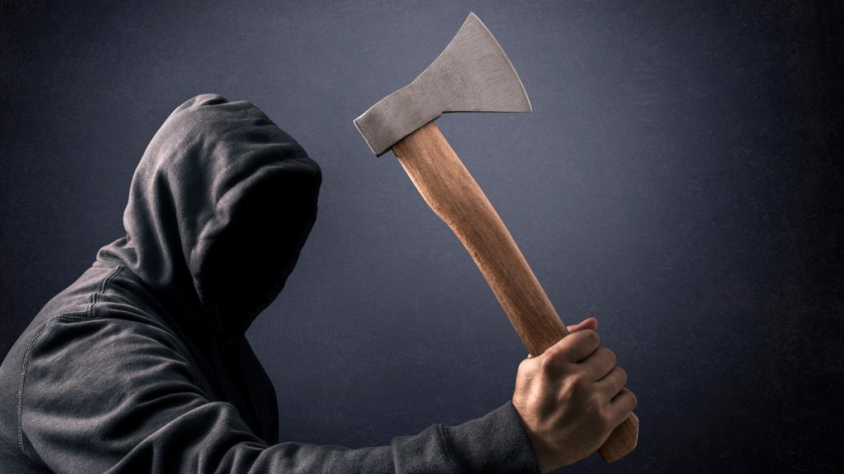 Polizisten erschossen einen mit einer Axt bewaffneten Mann. (Foto)