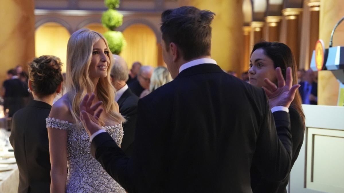 Ivanka Trump im Gespr&auml;ch mit Elon Musk. (Foto)