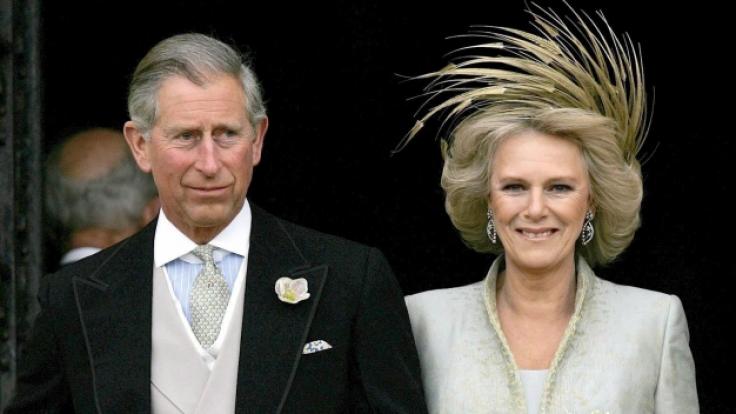 Prinz Charles und Camilla Parker Bowles heirateten am 9. April 2005.
