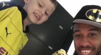 Bislang ist Aubameyang Papa eines Sohnes.