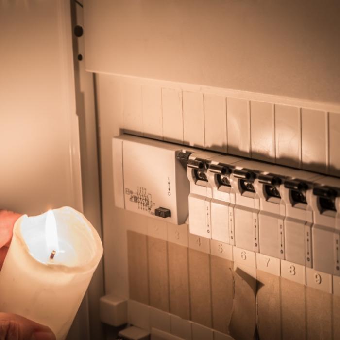 Hier liegen Strom-Störungen vor