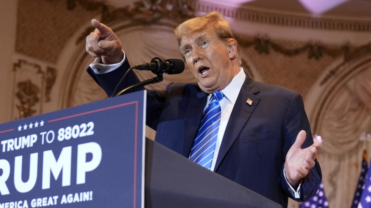 Donald Trump hat beim "Super Tuesday" kr&auml;ftig gepunktet. (Foto)