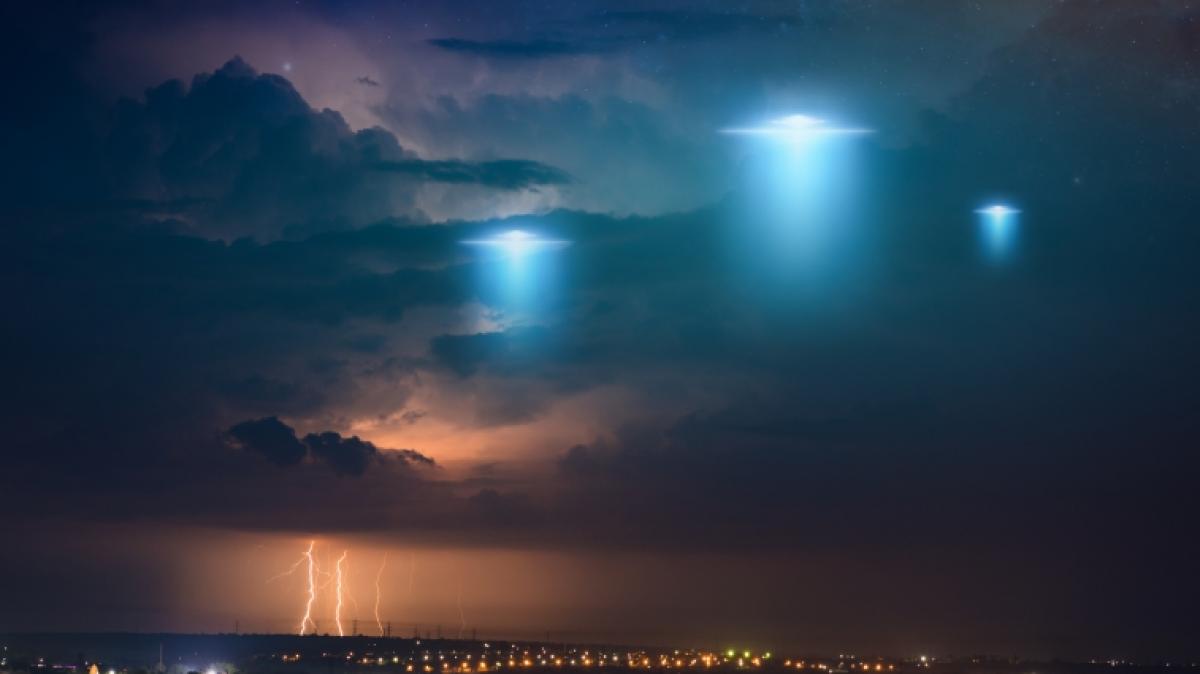 Haben Flugzeugpassagiere etwa ein UFO gesichtet? (Foto)