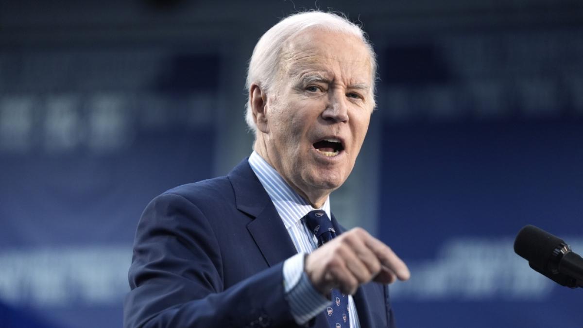 US-Pr&auml;sident Joe Biden hat den iranischen Angriff auf Israel ebenso wie Bundeskanzler Olaf Scholz und EU-Kommissionspr&auml;sidentin Ursula von der Leyen scharf verurteilt. (Foto)