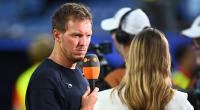 Julian Nagelsmann im Interview mit dem ZDF nach dem Spiel.