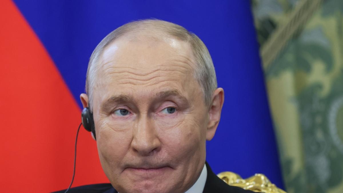 Ist Russland schon bald am Ende? Wladimir Putin gehen laut Ukraine-Angaben bald die Kriegs-Ressourcen aus. (Foto)