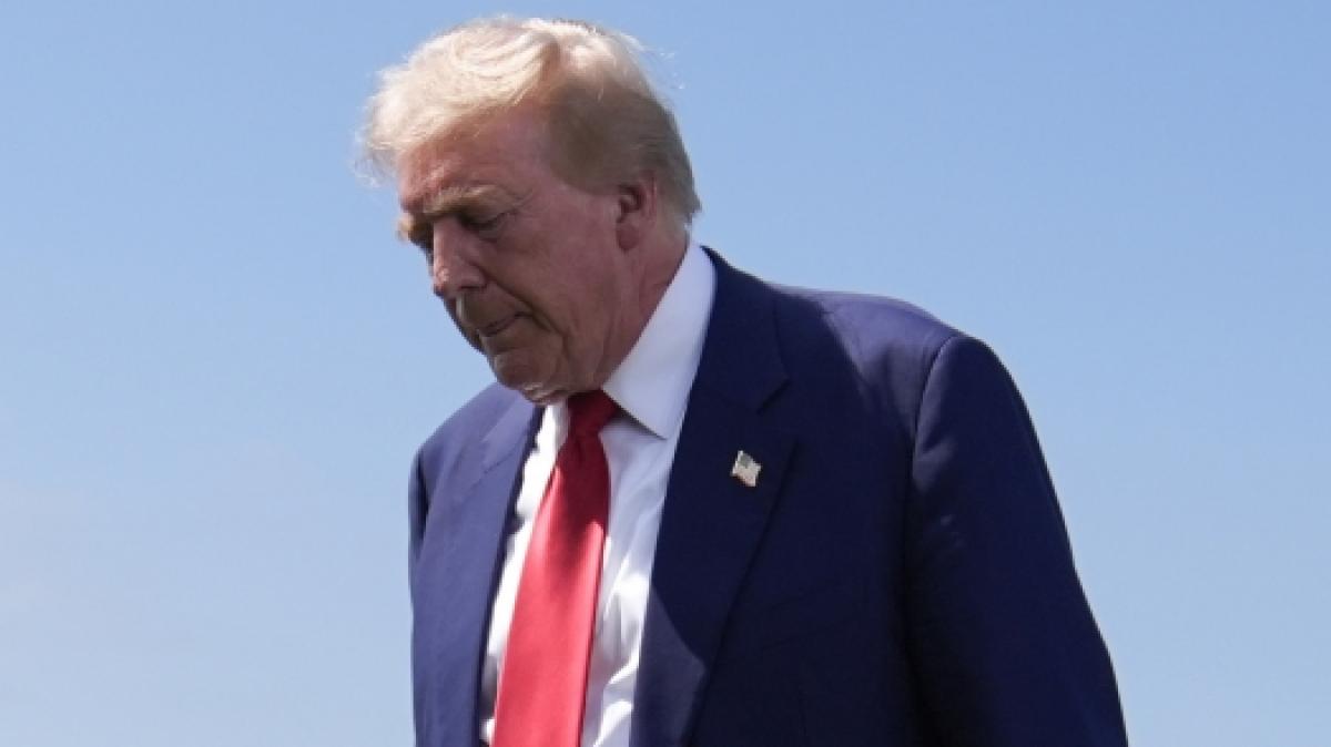 Donald Trump wurde angeblich vom Golfspiel in seinem Club abgeraten. (Foto)