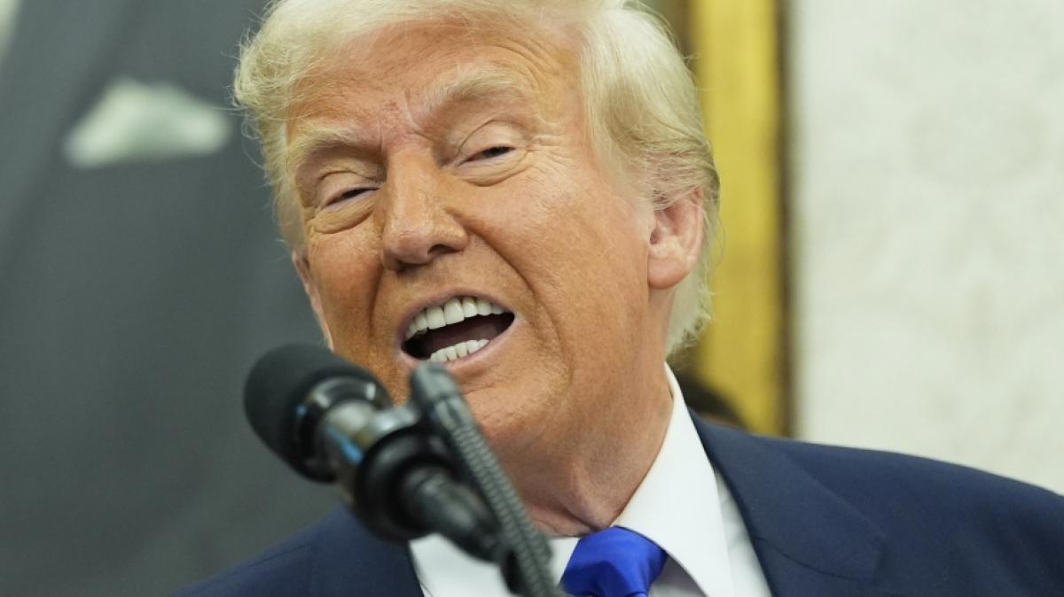 Donald Trump glaubt: Sein Papst-Bild kam bei Katholiken gut an. (Foto)