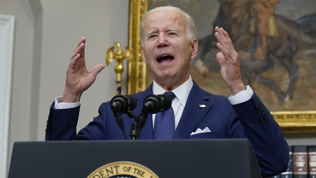 Nach dem Massaker an einer Grundschule im Bundesstaat Texas hat US-Pr&auml;sident Joe Biden sch&auml;rfere Waffengesetze gefordert. (Foto)